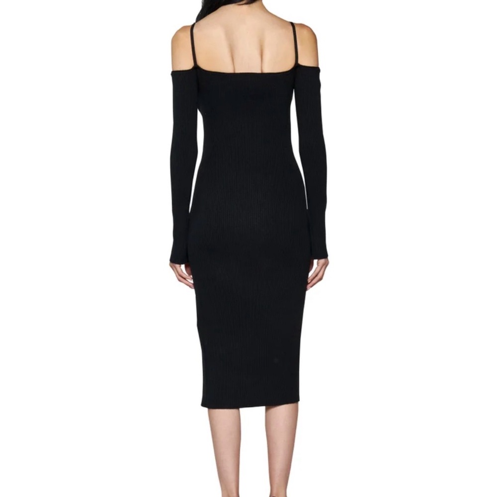 Jacquemus Black Long Sleeve Dress - Picture 3 of 4